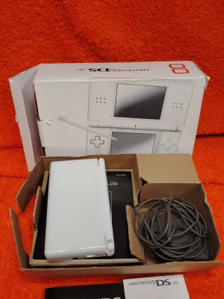 Nintendo DS Lite Blanca Completa Caja