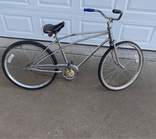 Bicicleta Cromada Clásica