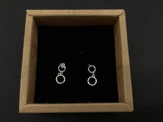 pendientes plata 925mm