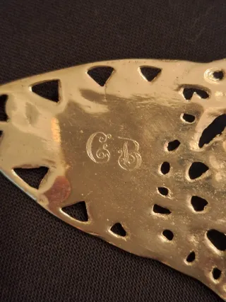 Pala Repostería, Plata Sueca 830, Año 1949