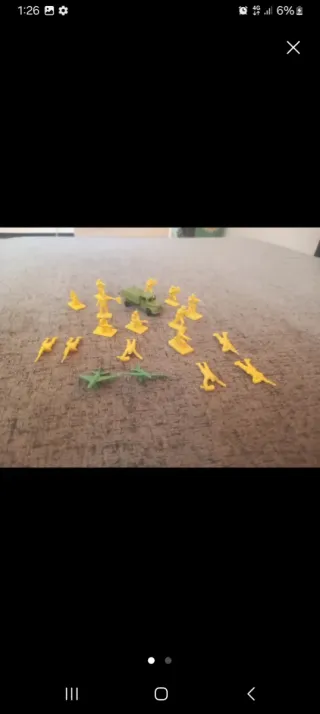 Montaplex Anni 80 Soldatini Blu in Plastica