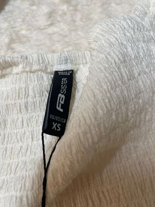 Blusa FB Sister Blanca Texturizada