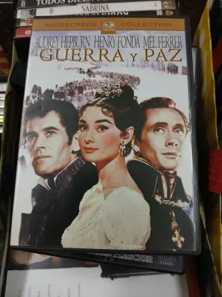 DVD Guerra y Paz Audrey Hepburn