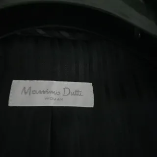 Americana Massimo Dutti Mujer Azul