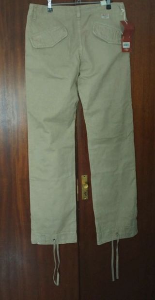 Pantalón unisex beige