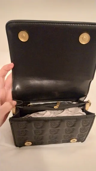Pinko Pochette Nera/Oro