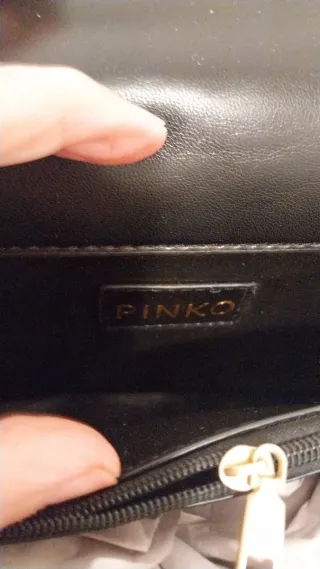 Pinko Pochette Nera/Oro