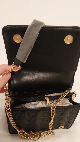 Pinko Pochette Nera/Oro