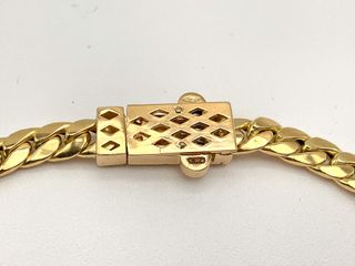 pulsera oro 18k con circonita
