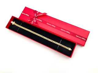 pulsera oro 18k con circonita