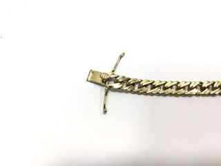 esclava oro 18k con circonita