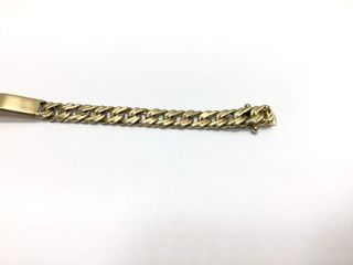 esclava oro 18k con circonita