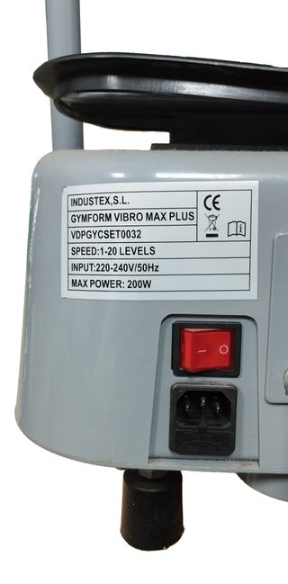 Gym Form Vibro Max PLUS Plataforma Vibratoria