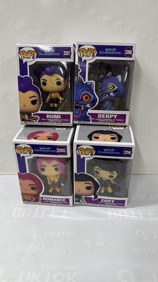 Figuras Funko Pop K-Pop Demon Hunters