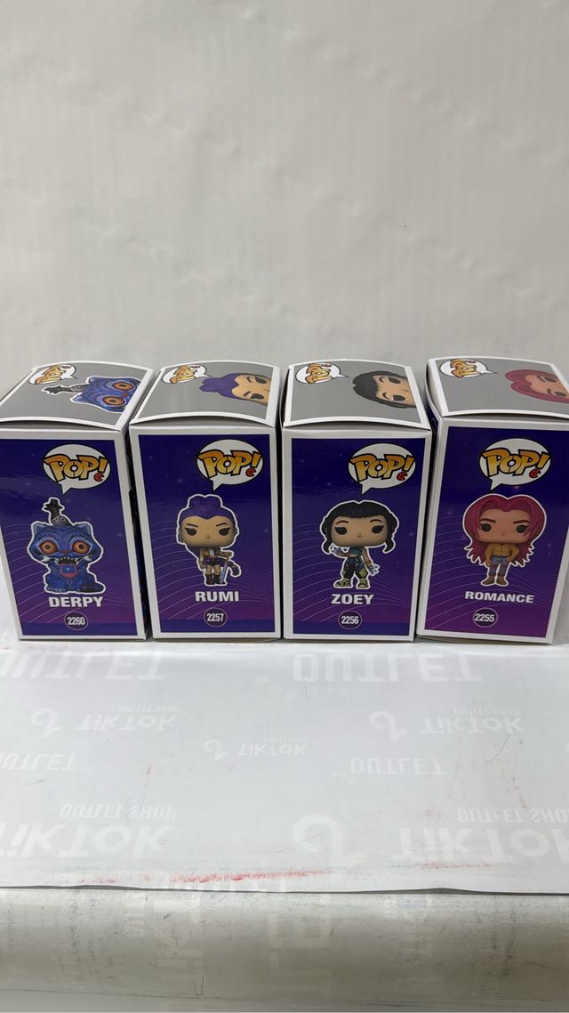 Figuras Funko Pop K-Pop Demon Hunters