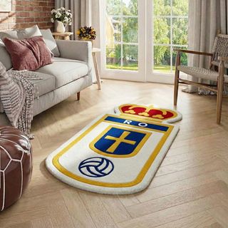 Alfombra Oviedo Escudo Fútbol REAL OVIEDO