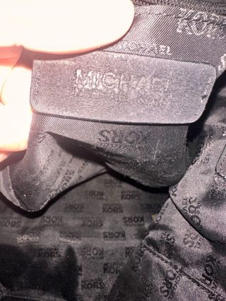 Borsa Michael Kors Pelle e Camoscio Nera