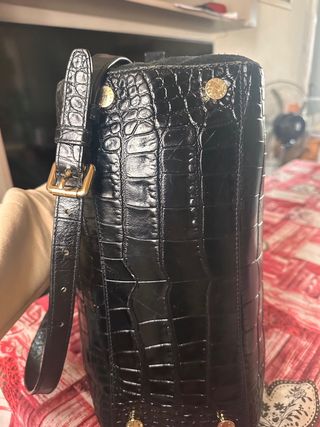 Borsa Michael Kors Pelle e Camoscio Nera