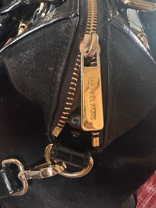 Borsa Michael Kors Pelle e Camoscio Nera