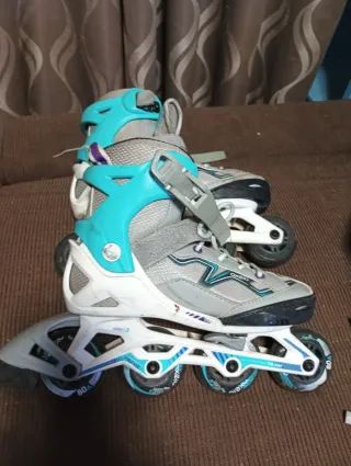 Patines en línea ajustables de la 32 a la 35