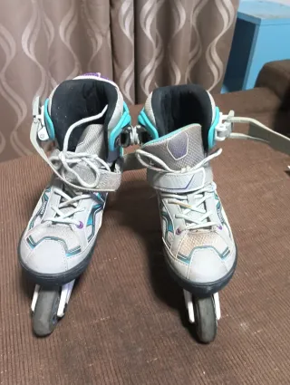 Patines en línea ajustables de la 32 a la 35