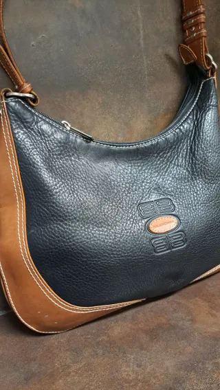 Bolso Balenciaga Piel Negro y Marrón