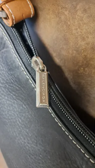 Bolso Balenciaga Piel Negro y Marrón