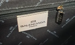Bolso Balenciaga Piel Negro y Marrón