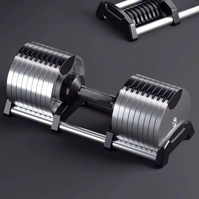 Set de mancuernas ajustables hasta 45 kg