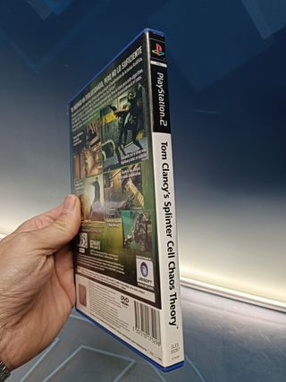videojuego, Splinter Cell: Chaos Theory (PS2) Playstation 2 - Completo