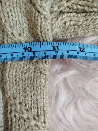 Jersey de lana trenzado para niñ@