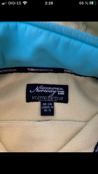 Chaqueta polar invierno.