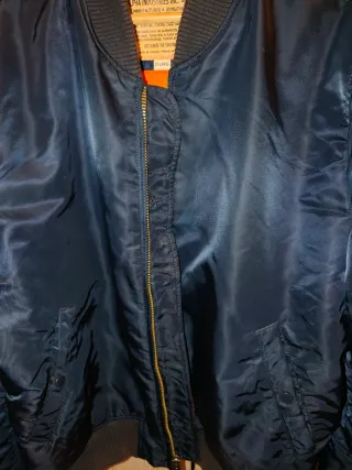 Chaqueta Alpha Industries MA1 Azul