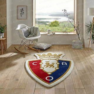 Alfombra Osasuna Escudo Fútbol