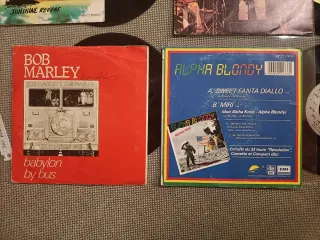 reggae lote 4 singles vinilo (Bob Marley y más)
