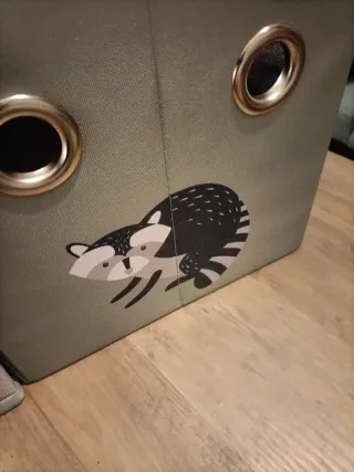 Baúl infantil precioso nuevo, plegable.recién open