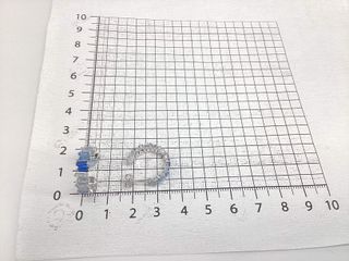 pendientes plata 925mm con piedra con circonita