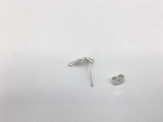 pendientes plata 925mm con piedra con circonita