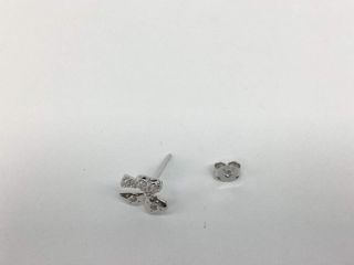 pendientes plata 925mm con piedra con circonita