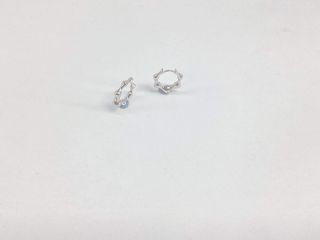 argollas plata 925mm