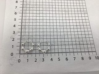 argollas plata 925mm