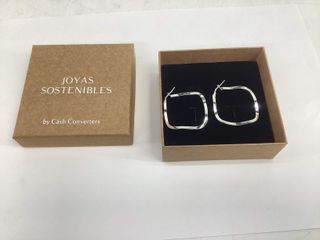 argollas plata 925mm