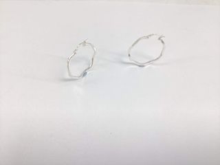 argollas plata 925mm