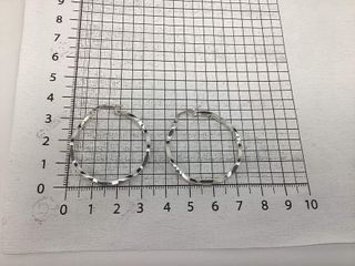 argollas plata 925mm