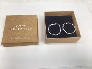 argollas plata 925mm