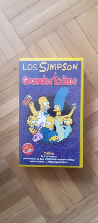 Los Simpson Grandes Éxitos VHS