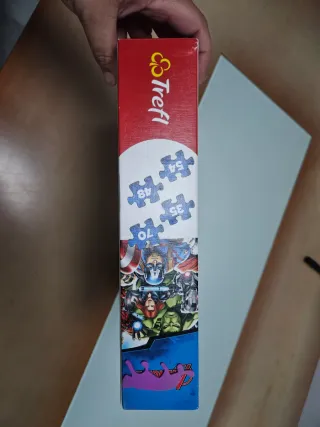 Puzzles Avengers y Spiderman 7 puzles total