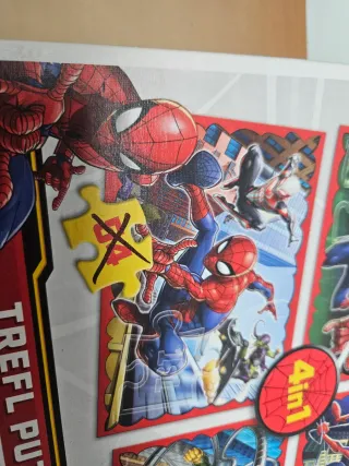 Puzzles Avengers y Spiderman 7 puzles total