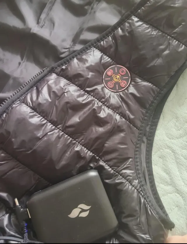 Chaleco Calefactable Unisex Negro(sin batería)