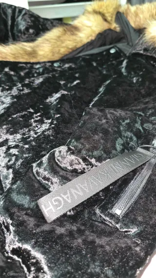 Cazadora Gianni Kavanagh Negra con Capucha